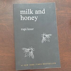 Milk and Honey by Rupi Kaur - Black Cover